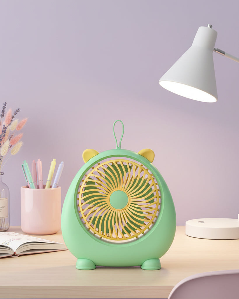 Cartoon USB Desk Fan