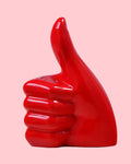 Thumbs Up Ceramic Desk Sculpture