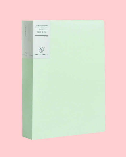 A4 Folder with 100 Sleeves
