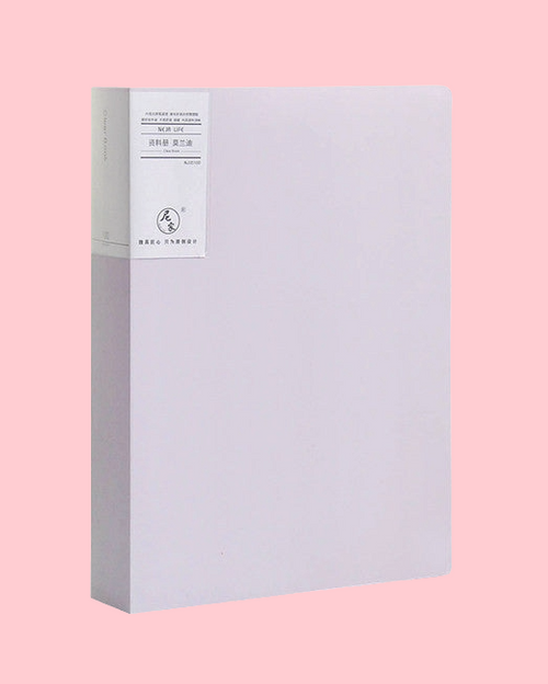 A4 Folder with 100 Sleeves