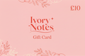 Ivory Notes Gift Card