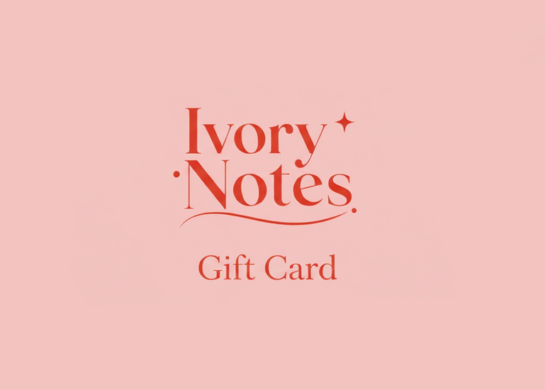 Ivory Notes Gift Card